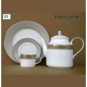 Porcelain Tea Set - Platinum Mix 2