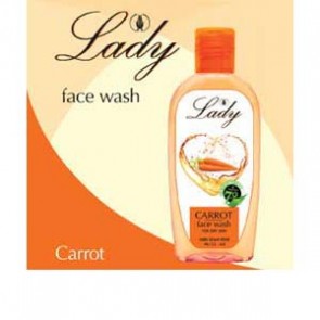 Lady Face Wash - Carrot (100 ml )